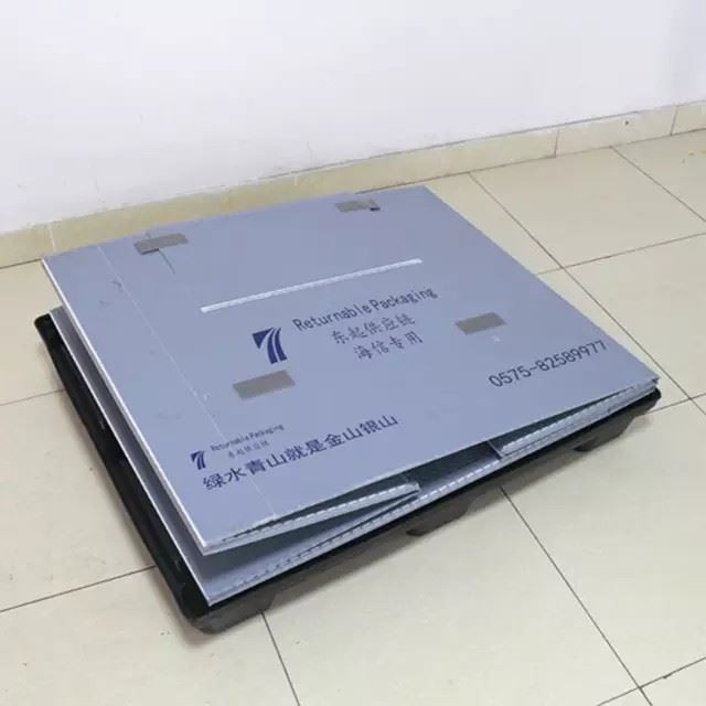 Plastic Pallet Box With Lid