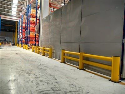 Barrieri tal-Ferrovija tat-Tubi Tondi tal-plastik