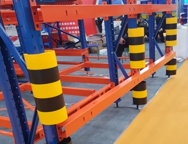 Protetturi Wieqaf tal-plastik Għoli ta '500mm Għal Rack tal-Palits